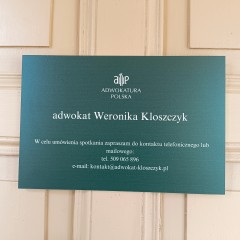 Zdjęcie artykułu W ramach akcji „Lokalni są fajni” odwiedziliśmy„Kancelarię Adwokacką Adwokat Weronika Kloszczyk” z siedzibą w Lidzbarku Warmińskim.